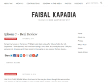 Tablet Screenshot of faisalkapadia.com